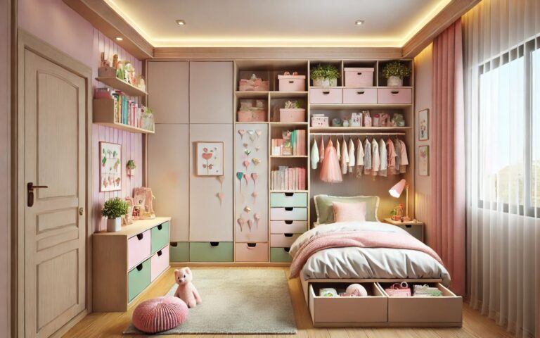 Quarto infantil decorado feminino
