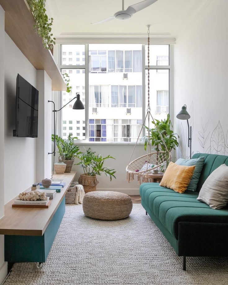 Tapete para sala de apartamento pequeno