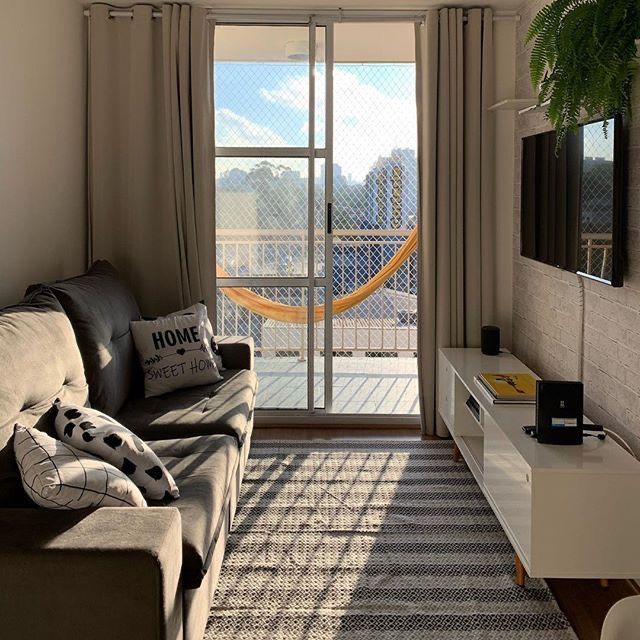 Tapete para sala de apartamento pequeno