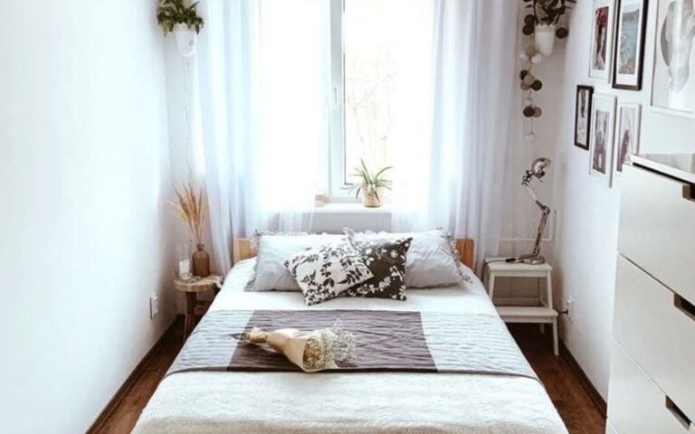 Decoração de quarto de casal barato e simples