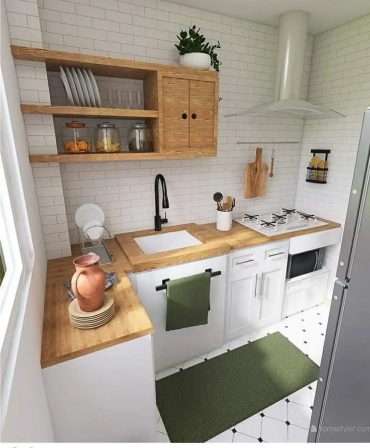 Como decorar cozinha pequena