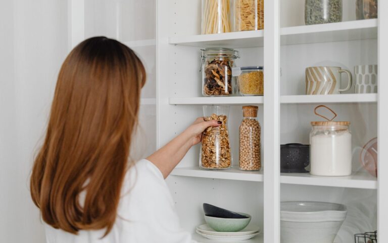 Kit de potes herméticos quadrados grandes