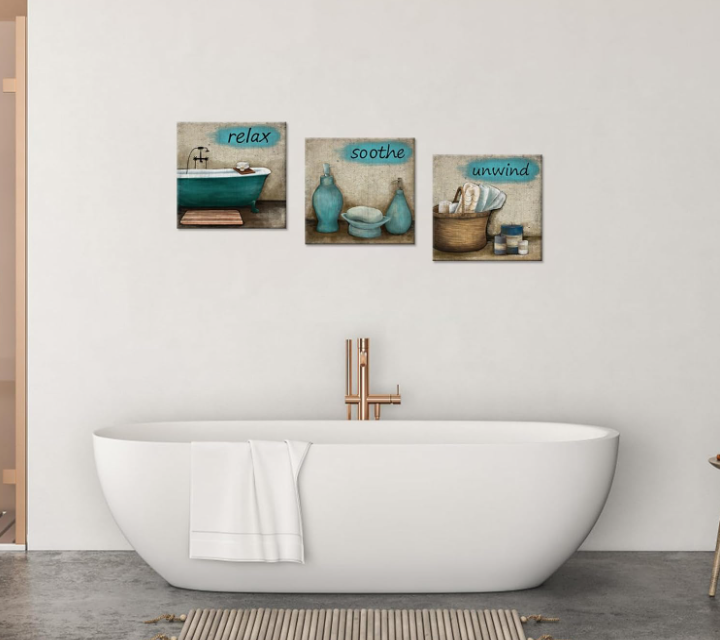 Itens decorativos para banheiro