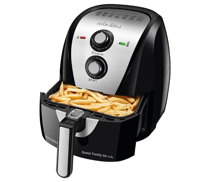 Fritadeira Air Fryer gasta muita energia